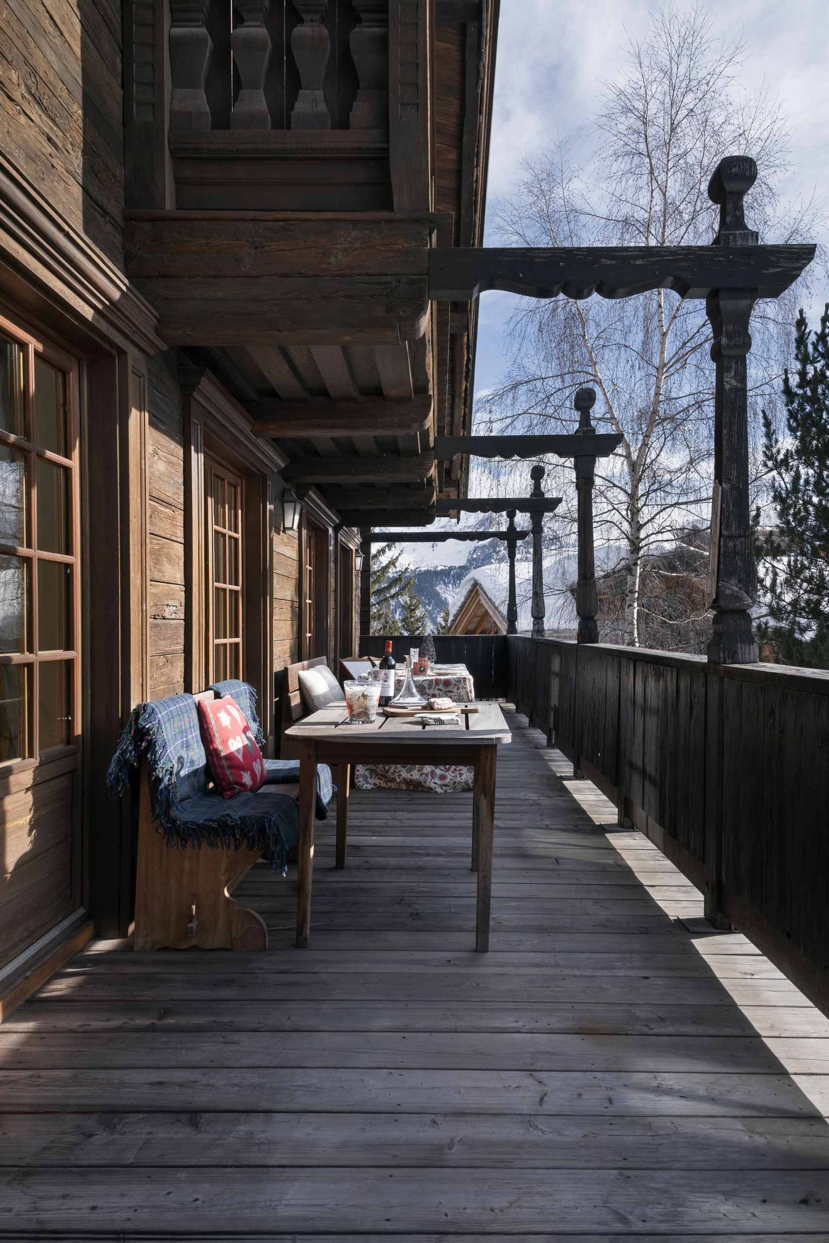 Chalet Pashmina Outdoor terraces